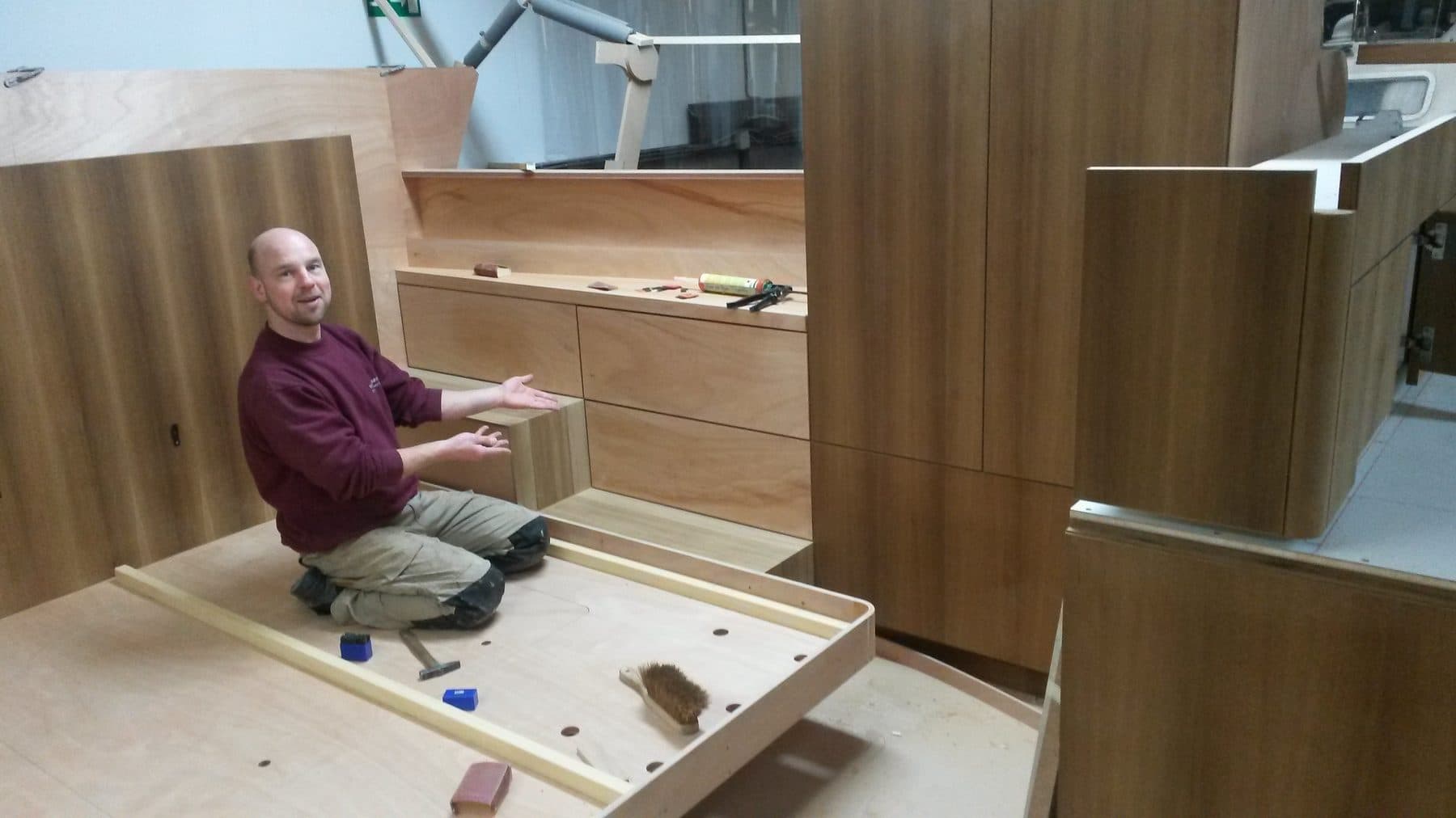 In onze werkplaats